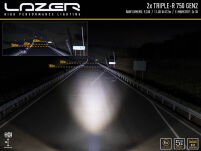 Zestaw dwóch lamp LAZER TRIPLE-R 750 (Gen2) z systemem montażu w fabrycznym grillu – VW AMAROK (2023 -) - 11