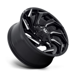Felga aluminiowa D753 REACTION Gloss Black Milled FUEL - 2