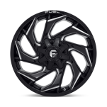 Felga aluminiowa D753 REACTION Gloss Black Milled FUEL - 3
