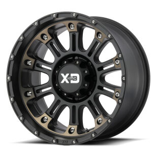 Felga Aluminiowa 9x20'' 5x139.7 ET18 XD 829 HOSS II Czarny/Brąz - Dodge RAM 1500 94-18
