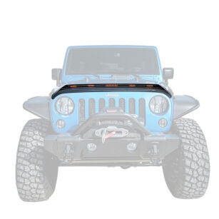 Listwa z lampami obrysowymi LED amber Husky Liners Aeroskin Lightshield Pro