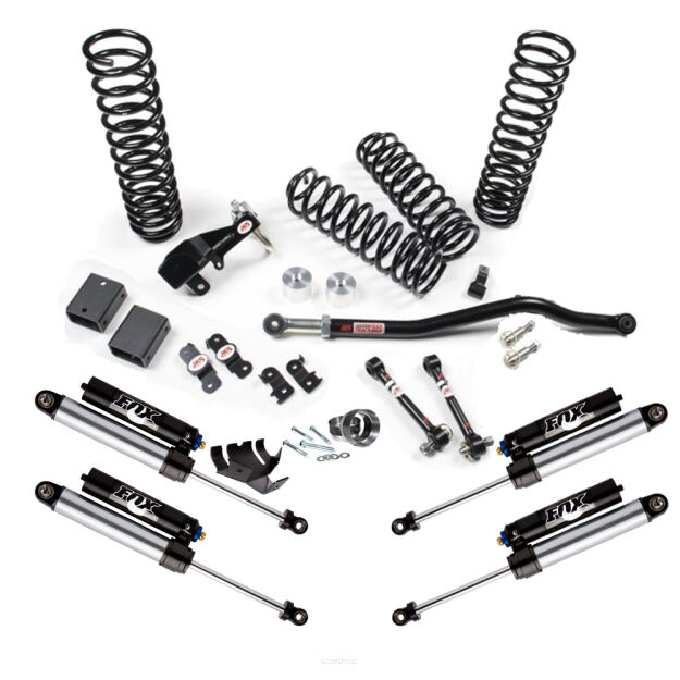 Zestaw zawieszenia z amortyzatorami FOX Performance 2.5 Reservoir Internal Bypass DSC Adjuster JKS Lift 3,5