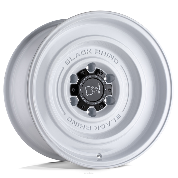 Felga aluminiowa SOLID Gloss White BLACK RHINO