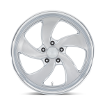 Felga aluminiowa U134 DESPERADO Silver Brushed Face Milled Diamond Cut Lip US MAGS - 3