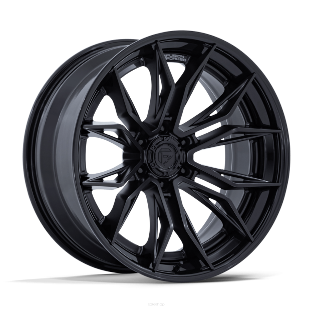 Felga aluminiowa FC404 MUTINY Matte Black W/ Gloss Black Lip FUEL