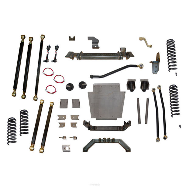 Zestaw zawieszenia Long Arm Upgrade z konwersją mocowania na sprężyny tył Pro Series Clayton Lift 6,5