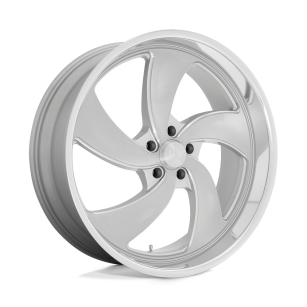 Felga aluminiowa U134 DESPERADO Silver Brushed Face Milled Diamond Cut Lip US MAGS