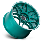 Felga aluminiowa MR158 TSUBAKI Hokkaido Green W/ Machined Lip MOTEGI RACING - 3