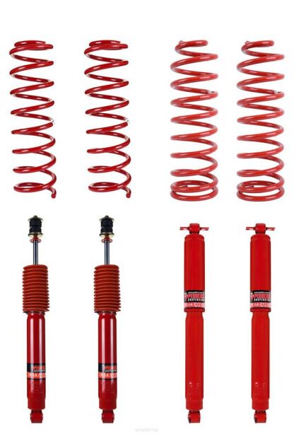 Pedders 2 Inch Heavy Duty Suspension Lift Kit. Jeep Wrangler, JL, LWB