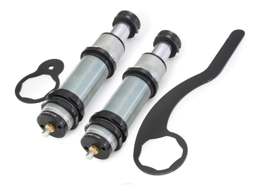 Odboje hydrauliczne regulowane przednie RUBICON EXPRESS (komplet) - Jeep Wrangler JK