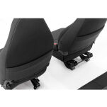 Komplet pokrowców na fotele neoprene black Rough Country - 2