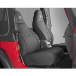 Komplet pokrowców na fotele neoprene black Rough Country - 4