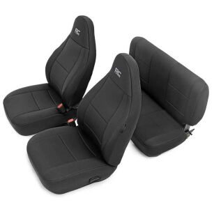 Komplet pokrowców na fotele neoprene black Rough Country