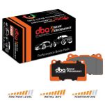 Zestaw hamulcowy tył DBA T3 4000 Xtreme Performance - 4