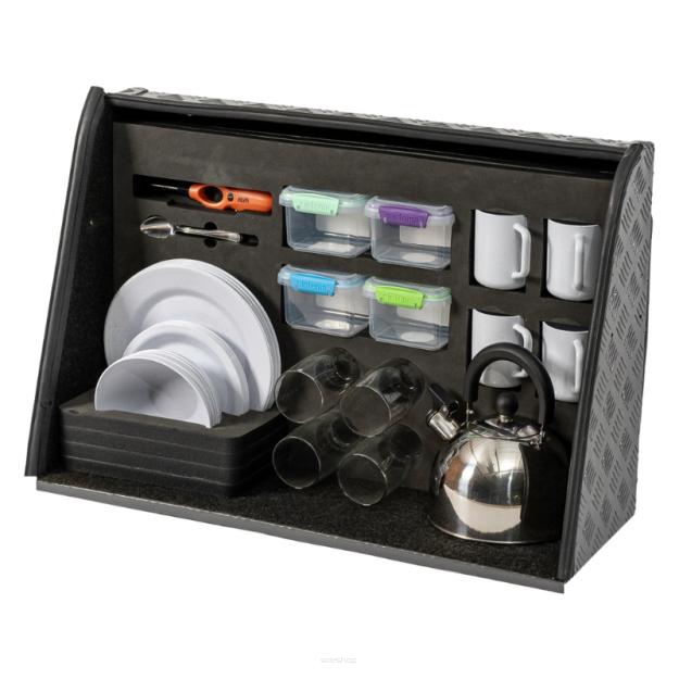 Szafka – wnęka do zabudowy Bushtech – Typ1 z kuchnią / 25 cm