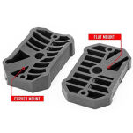 Zestaw oświetlenia akcesoryjnego LED flood Rough Country Rock Deluxe - 4