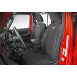 Komplet pokrowców na fotele neoprene black Rough Country - 4