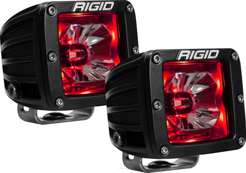 Lampy LED Radiance Pod Czerwony Rigid