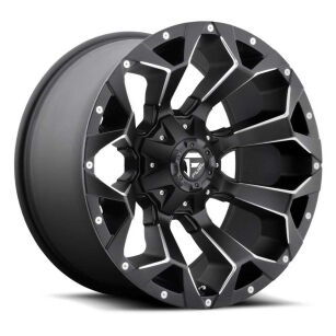 Felga aluminiowa D546 Assault Matte Black Milled Fuel