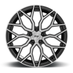 Felga aluminiowa M262 Mazzanti Gloss Black Brushed Face Niche Road Wheels - 4
