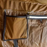 Ściany boczne z podłogą do markizy zadaszenia VICKYWOOD 250 cm - 5