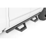 Progi, stopnie boczne regulowane aluminiowe Rough Country SRX2 Crew Cab - 3