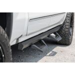 Progi, stopnie boczne regulowane aluminiowe Rough Country SRX2 Crew Cab - 6