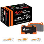 Zestaw hamulcowy tył DBA T3 4000 Xtreme Performance - 4