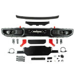 Zderzak przód z płyta pod wyciągarkę + zderzak tył + płyta osłonowa OFD - 2