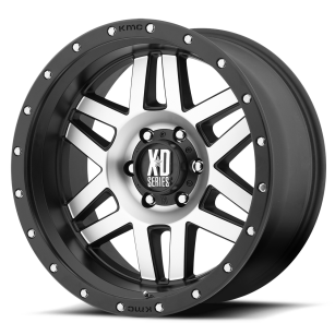Felga Aluminiowa 9x17" 6x139,7 ET18 XD Series Model 128 Aluminiowy Środek/Czarny Rant - Mitsubishi L200 06-18