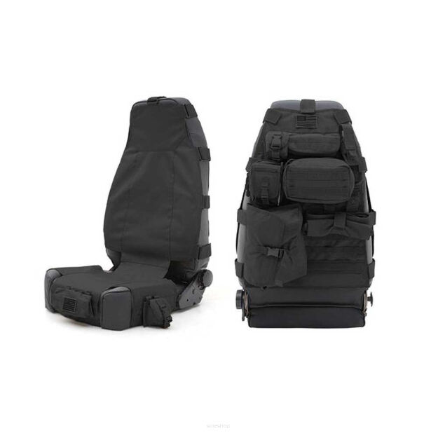 Pokrowiec na fotel przód black Smittybilt G.E.A.R.