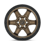Felga aluminiowa D699 Kicker Matte Bronze Black Bead Ring Fuel - 3