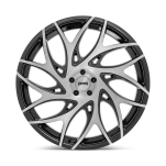 Felga aluminiowa S260 G.O.A.T. Brushed Face W/ Gloss Black Dark Tint Spokes DUB - 2