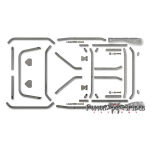 Kompletna Klatka Zabezpieczająca POISON SPYDER - Jeep Wrangler TJ - 3