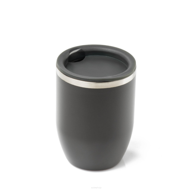 Kubek turystyczny  z pokrywką GLACIER STAINLESS 192 ml Czarny GSI