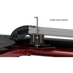 Relingi dachowe srebrne TeraFlex Nebo - 2