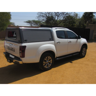 Zabudowa Bushtech Isuzu D-Max (2012-present) Double Cab Gładkie Aluminium