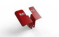 Osłony amortyzatorów tylnych Ford Ranger Raptor 2019- czerwone - 2