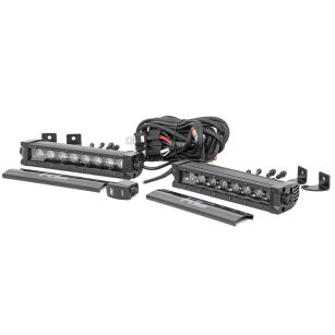 Listwa LED Cree 8" Black Series Pojedyncza White DRL Rough Country