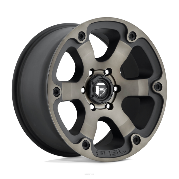 Felga aluminiowa D564 BEAST Matte Black Double Dark Tint FUEL