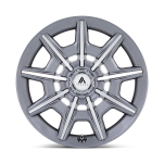 Felga aluminiowa AB041 ESQUIRE Gloss Anthracite Bright Mach ASANTI - 2