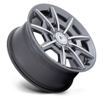 Felga aluminiowa AB041 ESQUIRE Gloss Anthracite Bright Mach ASANTI - 3