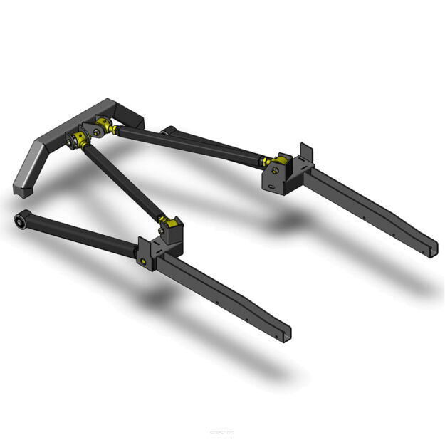 Zestaw zawieszenia Tył Long Arm Lift 4-8'' Clayton Offroad - Jeep Grand Cherokee ZJ 93-98