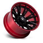 Felga aluminiowa FC402 CATALYST Matte Black W/ Candy Red Lip FUEL - 3