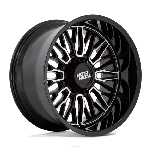 Felga aluminiowa MO809 STINGER Gloss Black Machined MOTO METAL