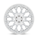 Felga aluminiowa OG Silver W/ Diamond Cut Lip DUB - 2