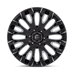 Felga aluminiowa D828 QUAKE Gloss Black Milled FUEL - 2