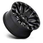 Felga aluminiowa D828 QUAKE Gloss Black Milled FUEL - 3