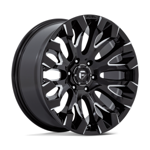 Felga aluminiowa D828 QUAKE Gloss Black Milled FUEL
