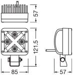 OSRAM Lampa Robocza MX85-SP, SPOT, 1250 LM - 5